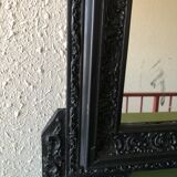 Old black patina mirror  65x96cm