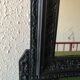 Old black patina mirror  65x96cm