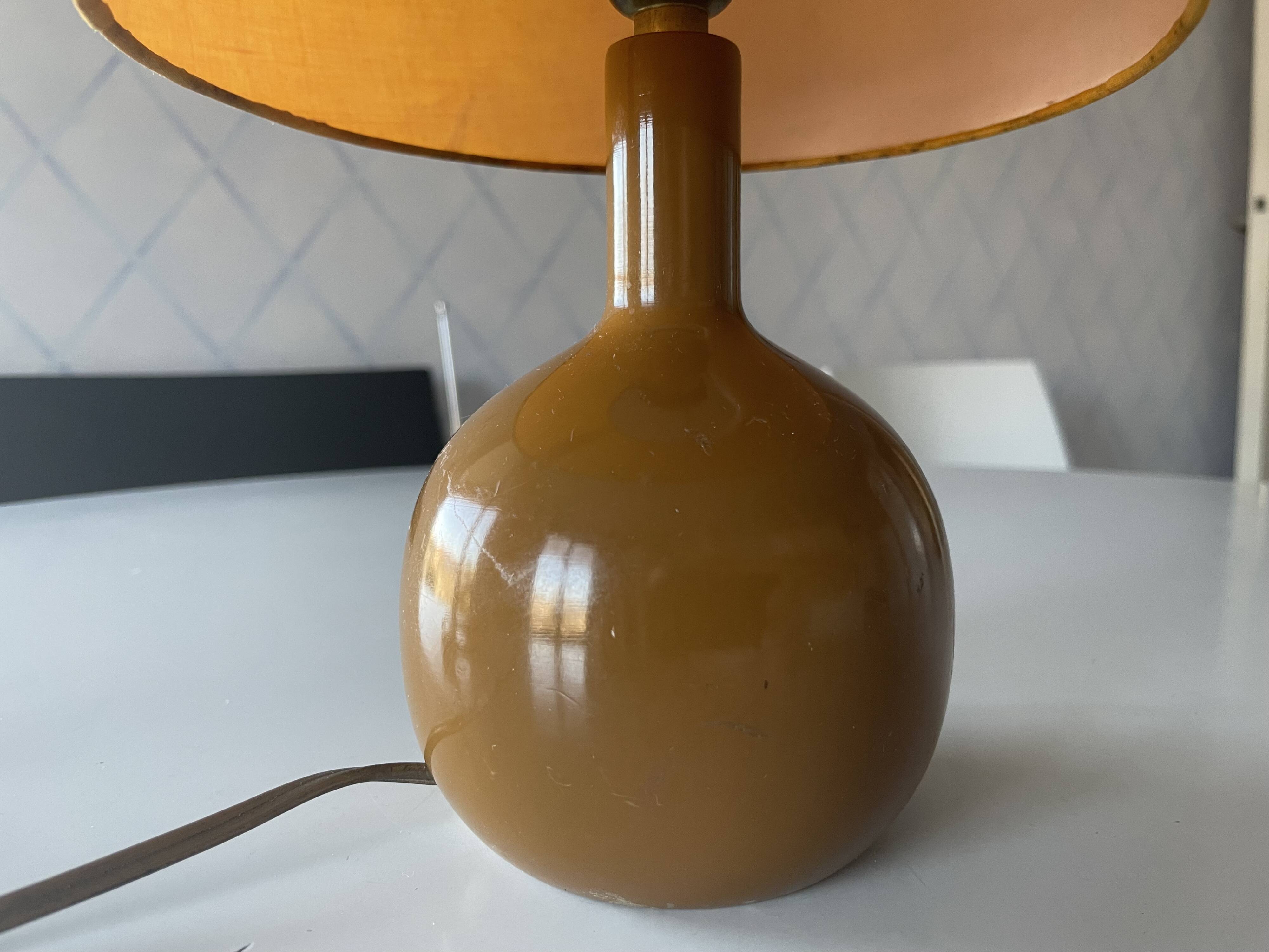 60s ceramic lamp