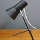Josef Hurka Black table lamp for Drupol, model 21616 1960s