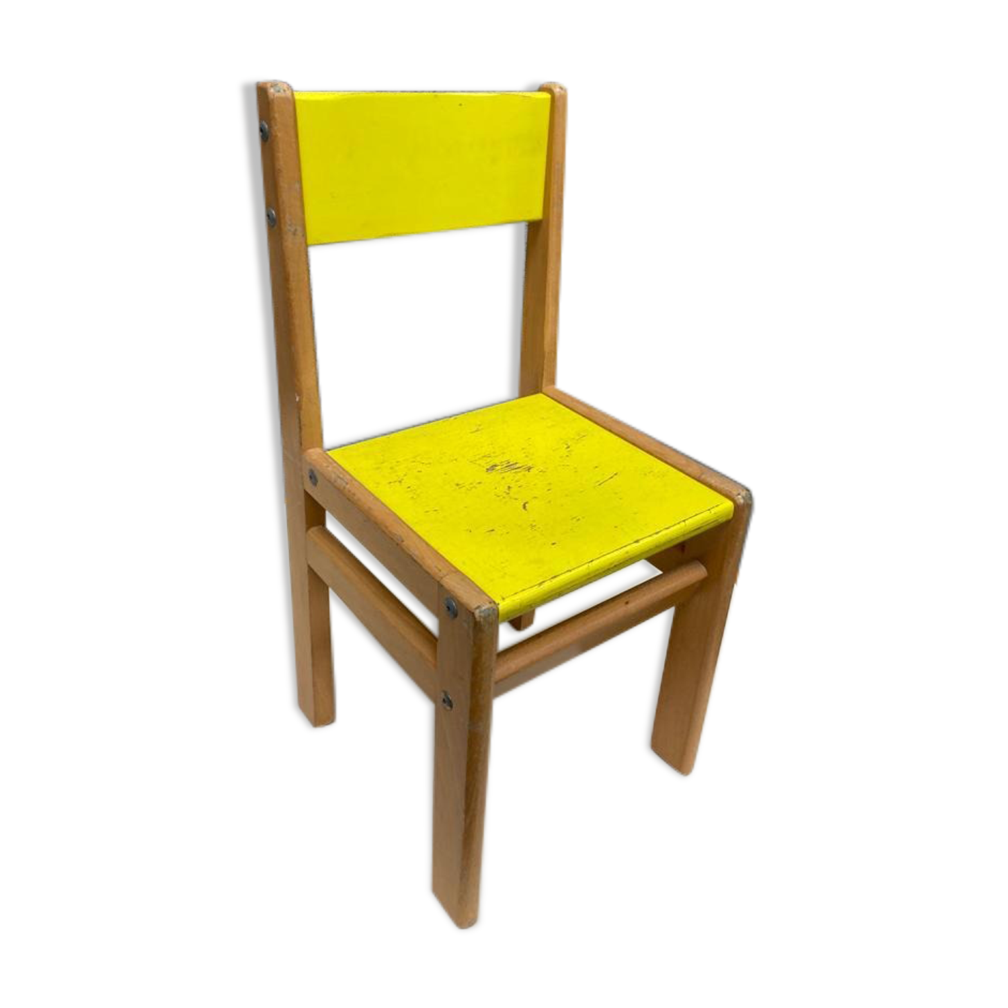 Children's chair vintage kindergarten