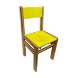 Children's chair vintage kindergarten