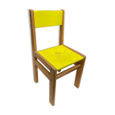 Children's chair vintage kindergarten