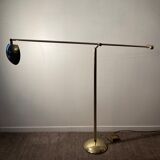 Brass reading lamp 70s