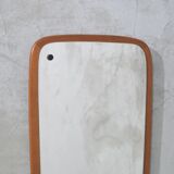 Danish teak mirror, 1960s