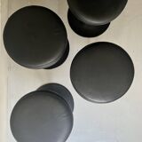 Tabouret tulipe Saarinen noir , design 1970