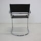 Mid-century Tubular Chrome Armchair,1970's.