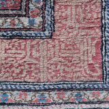Pastel Coloured Hand Woven - Vintage Rug