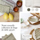 Lot de 4 Assiettes de présentation en rotin osier vintage