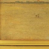 Painting depicting a maritime landscape