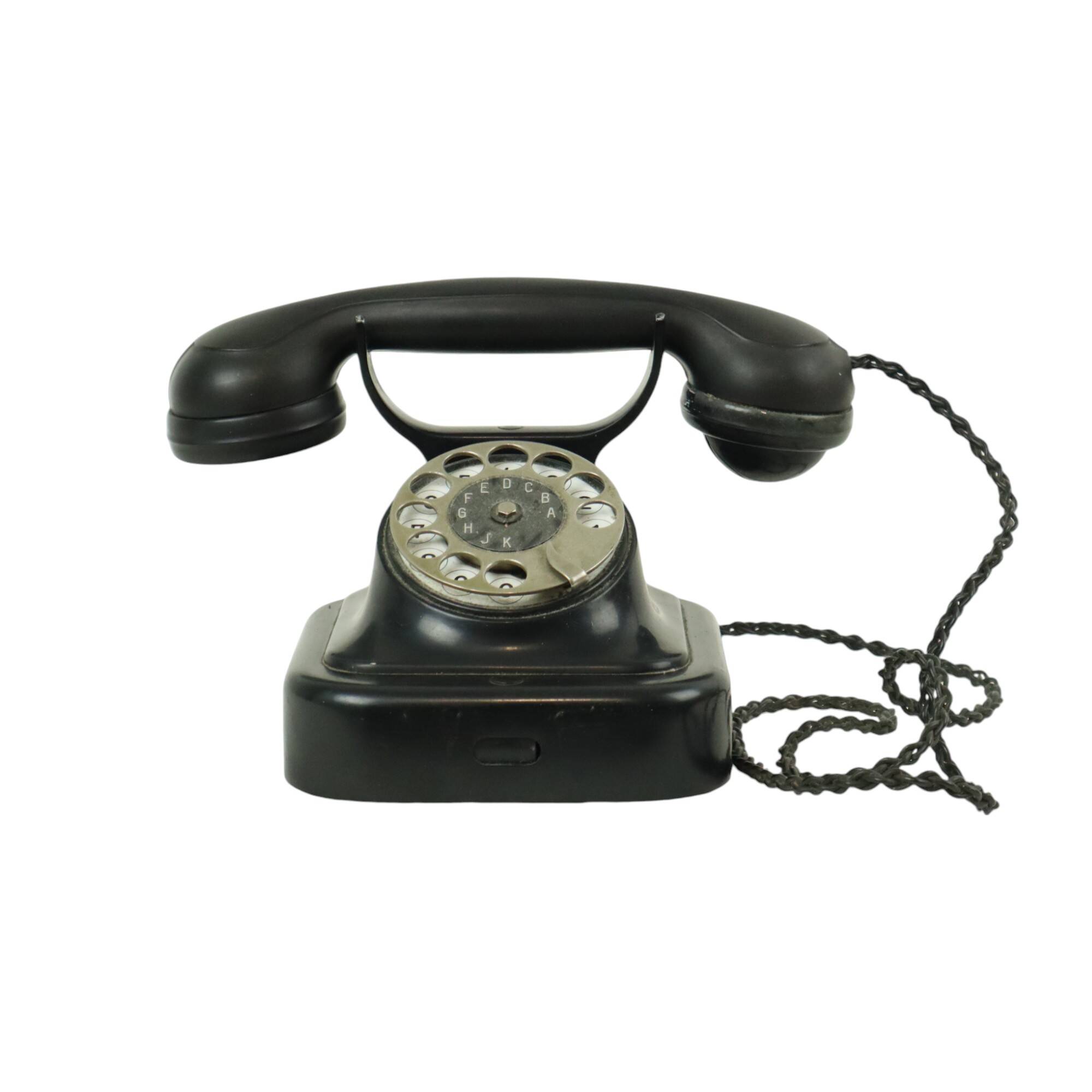 Old Dial Telephone Bakelite Siemens & Halske Modell 27 1930s