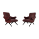 Italian leather armchair 1965