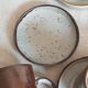 Vintage stoneware coffee mugs