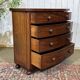 Commode Victorienne anglaise en acajou XIXème