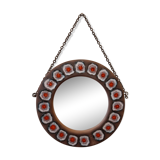 Ceramic round mirror - 21cm