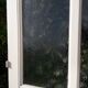 Old translucent glazed communication door 82.5x214.2cm (2)