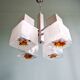 Mazzega cubic chandelier, Space Age style, 70s