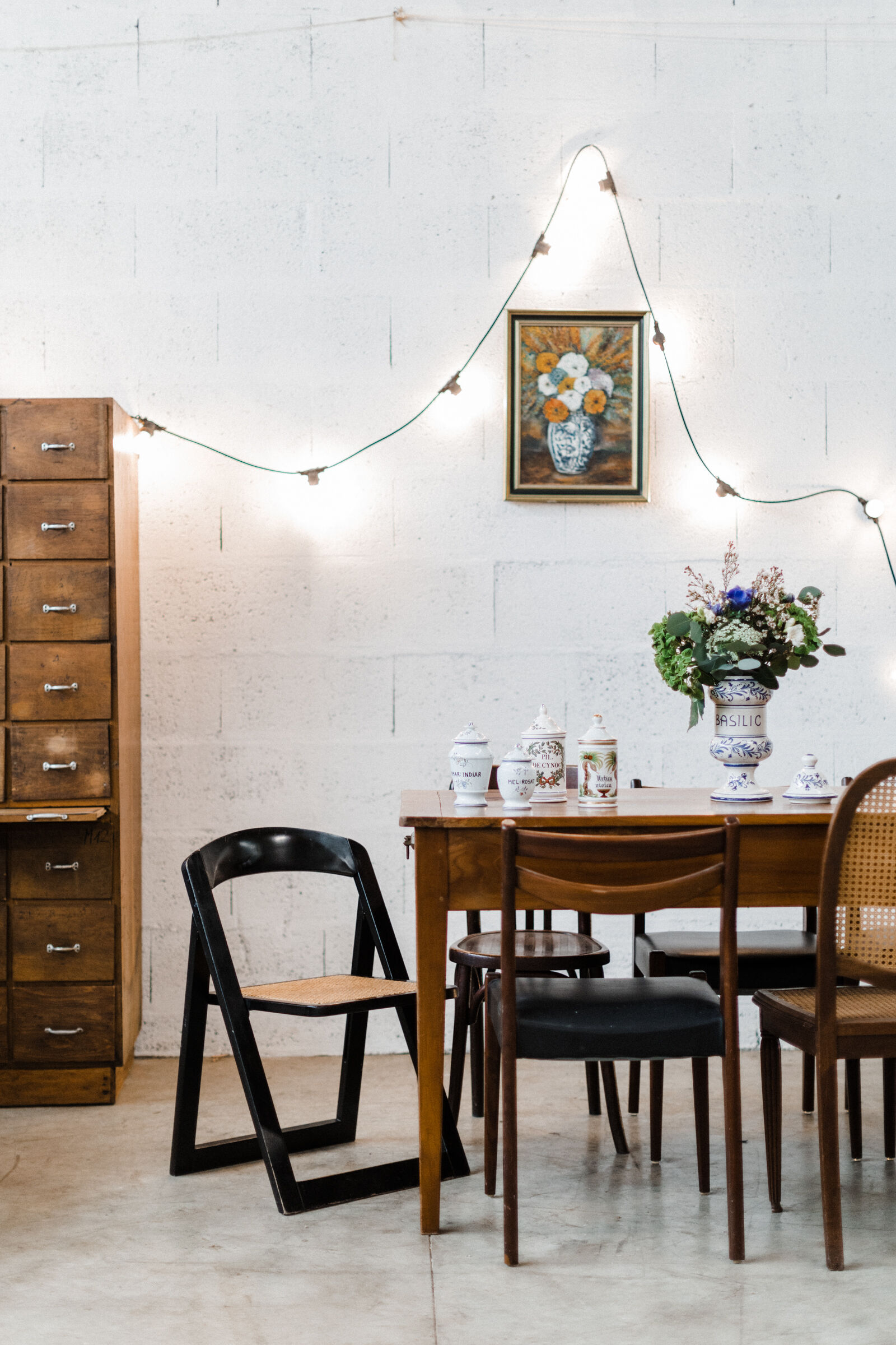Rectangle wooden table "Cyclamen Mahogany"