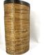 Italian copper and bamboo umbrella stand, 1960s