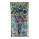 Anemones, oil on canvas signed Guette Fattal
