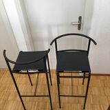 Pair of stools of the designate Philippe Starck