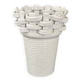 Vintage Italian woven vase 1960