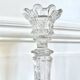 Portieux molded glass candle holder