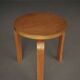 Tabouret Alvar Aalto modèle 60 pour Artek, années 1950-60