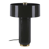 Lampe émaillée métal noir