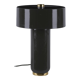 Lampe émaillée métal noir
