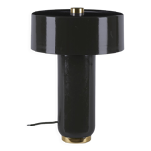 Lampe émaillée métal noir