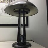 Rare Signed Italian vintage table lamp by Oscar Torlasco for Stilkronen. 1970s