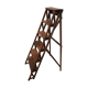 Former grand step ladder foldable wooden library