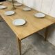 Table de ferme chêne