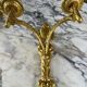 Pair of Gilt Bronze Wall Lights, Maison Baguès, Louis XVI Style, 20th Century