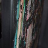 Bernard Laymet (20th century) "Untitled" acrylic on canvas signed