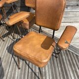 Lot of 4 chairs with armrests