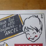 Advertising poster 1950s ANCEL