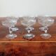 6 coupes à champagne en cristal de Baccarat