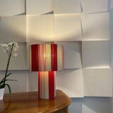 Large table lamp l'Élégante in powder red