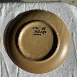 Set of 6 dessert plates in stoneware Village France D20