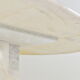 Mid century modern oval dining table in marble from Italy, 1980’s.