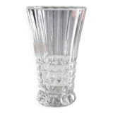 Vintage vase - crystal - Diamond tips - 1970