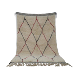 Tapis en laine fait main berbère taille 100 x 200 cm