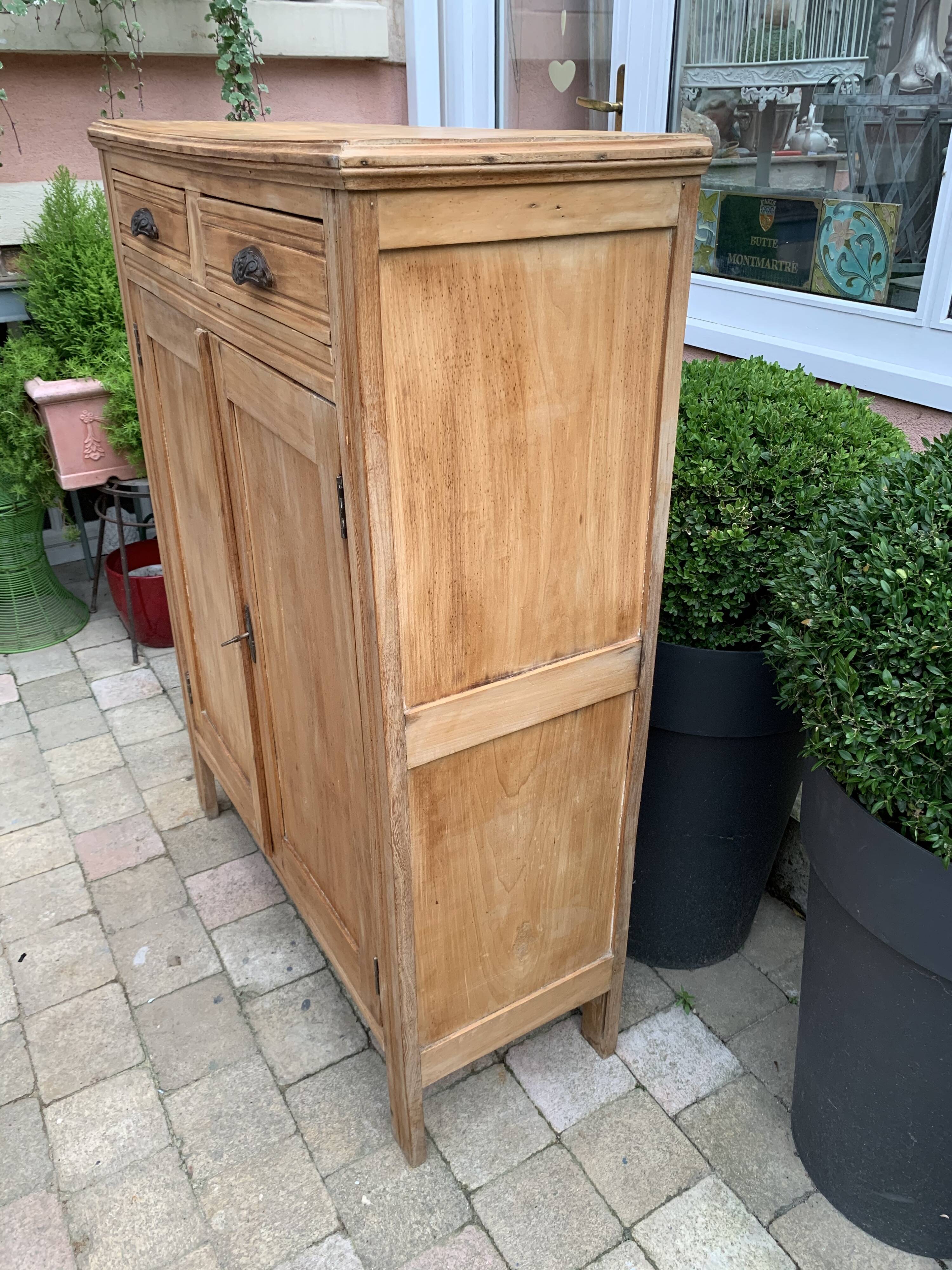 Parisian buffet raw wood