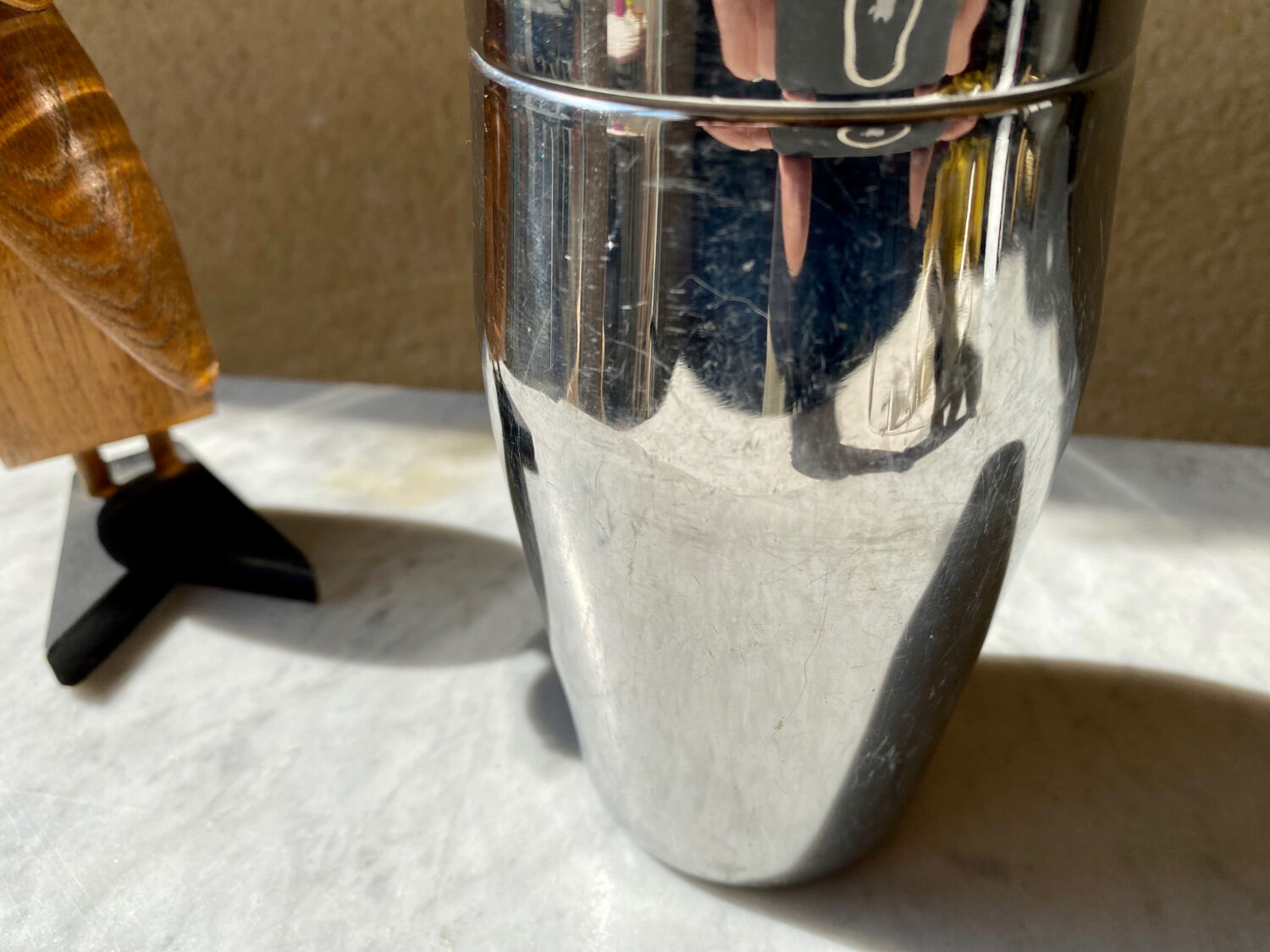 Cocktail shaker 870/50 Alfra Alessi design Luigi Massoni vintage 60s