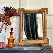 Large 19th century gilded mirror