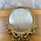 Louis XVI style oval mirror