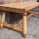 Brutalist table by Georges Robert (2 metres)