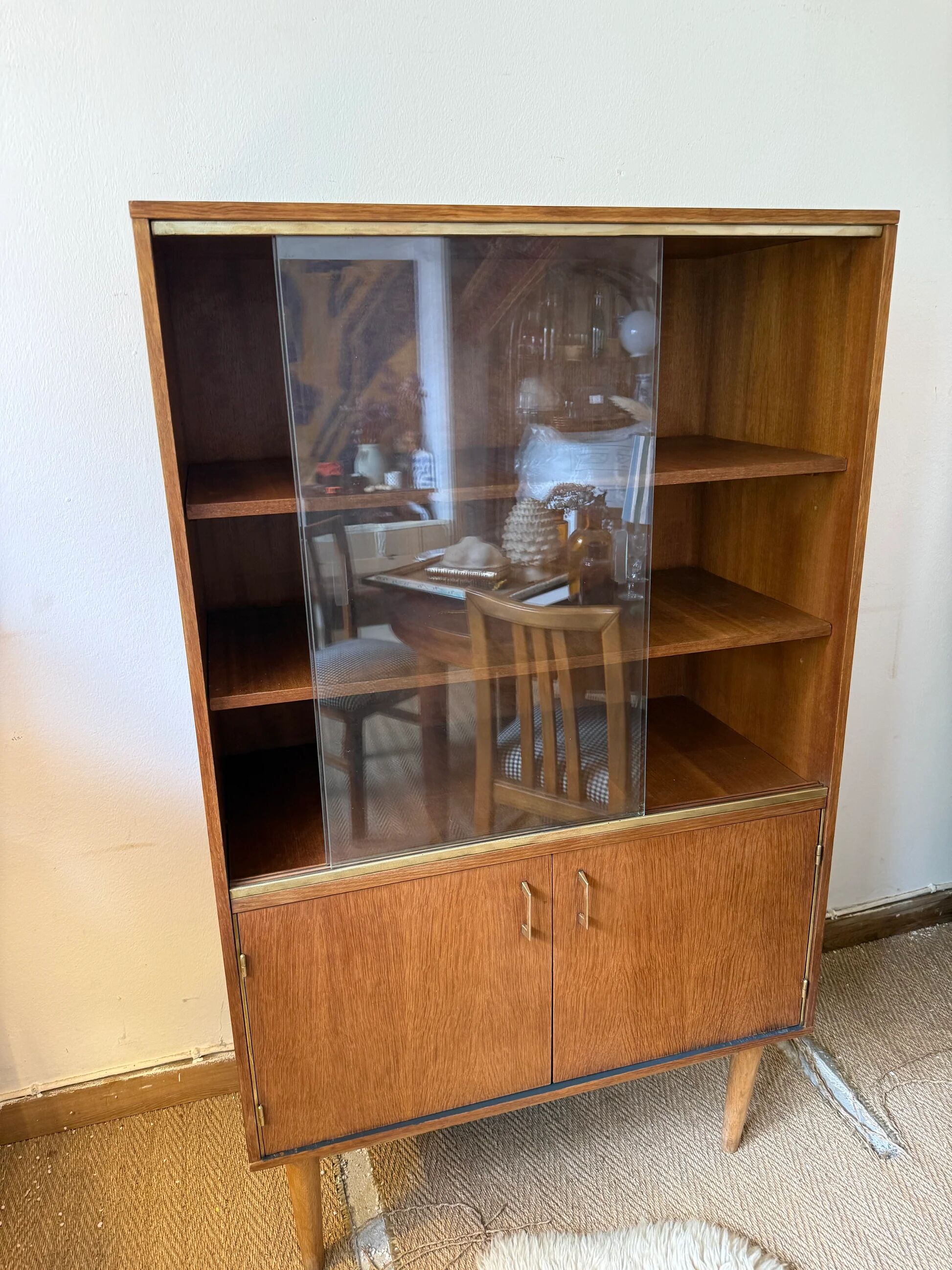 Vaisselier vitrine bibliothèque vintage